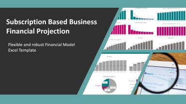 Financial model for subscription based businesses