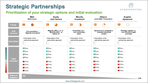 Strategic Partnerships - Powerpoint Tool