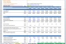 Banking Model with 3 Statements - Dividend Discount (DDM) and Net Asset Value (NAV)  based Valuation