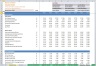 Banking Model with 3 Statements - Dividend Discount (DDM) and Net Asset Value (NAV)  based Valuation