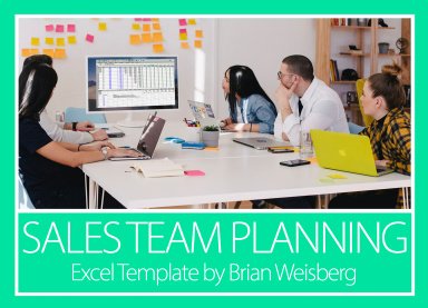 Sales Team Planning Excel Template