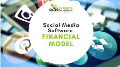 Startup SAAS Social Media Software - Financial Model