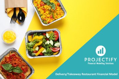Delivery/Takeaway Restaurant Business Financial Projection Model