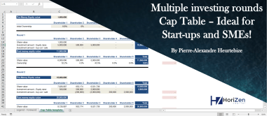 Multiple investing rounds Cap Table