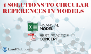 Solutions to Excel and model circular references