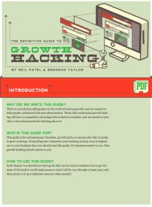 The Definitive Guide to Growth Hacking