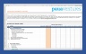 Simple GANTT Chart Template for Kick-offs
