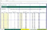 Cohort Analysis Calculation Excel Model