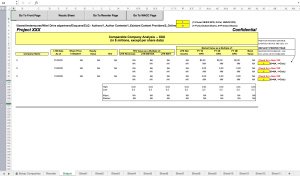 Comparable Companies (NON-FDS) Excel Model