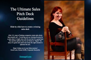 Sales Pitch Deck Guidelines