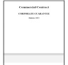 Sample's : Personal Guarantee and Corporate Guarantee