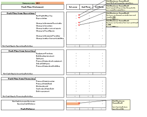 Cash Flow Statement - Free Template