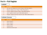 Template of Risk Register
