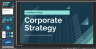 Corporate Strategy Deck for First-Time Entrepreneurs