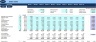 Cash Flow Projection Excel Model for Project Contracting