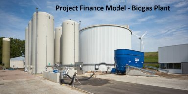 Biogas Plant (Waste to Energy) Financial Model with 3 Statements, Cash Waterfall, NPV, & IRR and Flexible Timeline