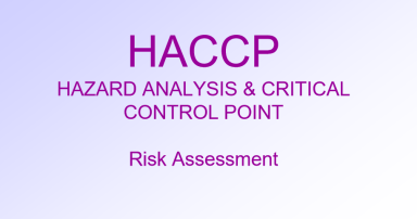 HACCP Principles for Food Quality Management