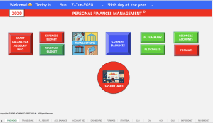 Personal finances management tool