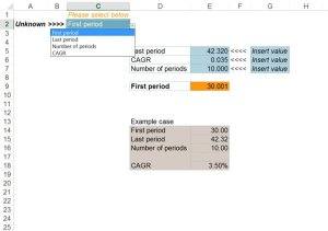 Management consultant's best friend: The ultimate CAGR excel calculator