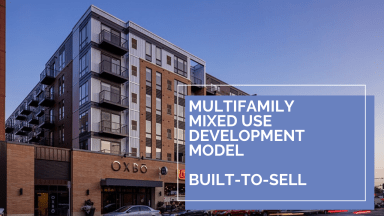 Multifamily Development Model Built-to-Sell