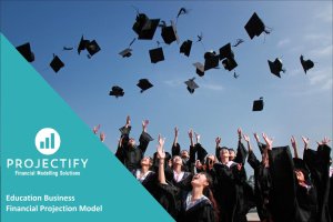 Education Startup/Existing Business Financial Projection 3 Statement Model