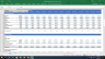 Monthly Rolling Cash Flow Projections Excel Model