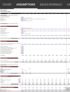 FP&A Cash Flow Forecast Model