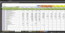 Cost Control in Projects Management Excel Model