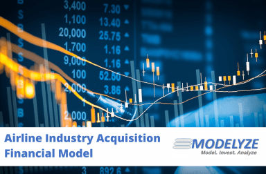Airline Industry Acquisition Financial Model