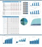 Marketing Business Financial Projection 3 Statement Model with Scenario Analysis