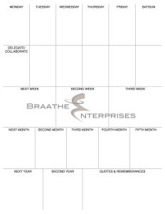 BE-TMT (Braathe Enterprises Task Management Template)