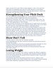 The Pitch Deck Roadmap Tool for Every Startup