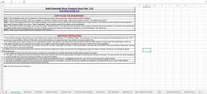 Stock Analysis Excel Model (Ver. 3.0) - Safal Niveshak