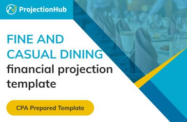 Fine and Casual Dining - Financial Projection Template