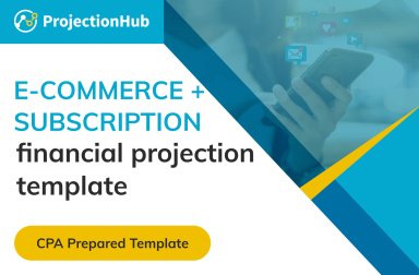 E-Commerce - Subscription Financial Projection Template