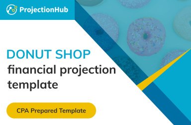 Donut Shop Financial Projection Template