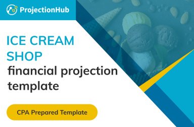 Ice Cream Shop Financial Projection Template