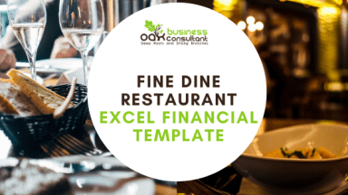 Fine Dine Restaurant Excel Financial Model