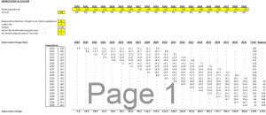 Depreciation Calculator - Straight Line and Declining Balance