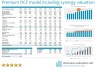 Synergy Valuation Premium DCF Excel Model