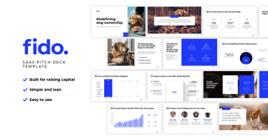SaaS Pitch Deck Template