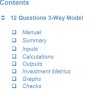 12 Questions 3-Way Model