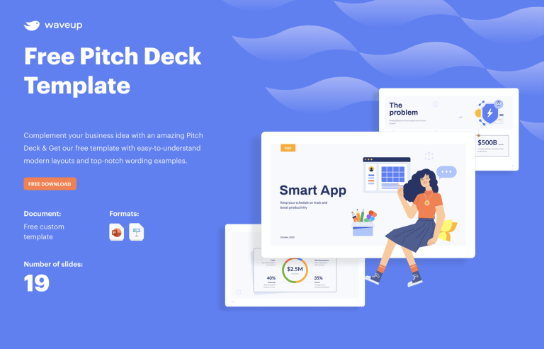 Mobile App Pitch Deck Template - Eloquens