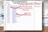 Booking Schedule Spreadsheet