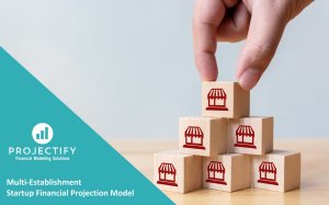 Multi-Establishment Generic Startup Financial Projection 3 statement Model