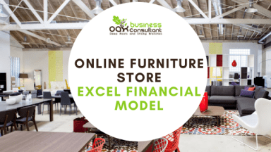 Online Fashion Clothing Store Excel Financial Model