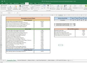 Bharat Petroleum (BPCL) Valuation Excel Model: Complete DCF Valuation with Forecasted Financial Statements