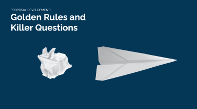 Creating Winning Proposals: Golden Rules and Killer Questions
