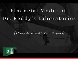 DCF Model of a Pharma Company