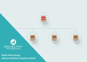 Multi-Entity Group Generic Monthly 5-Year 3 Statement Rolling Financial Projection Model